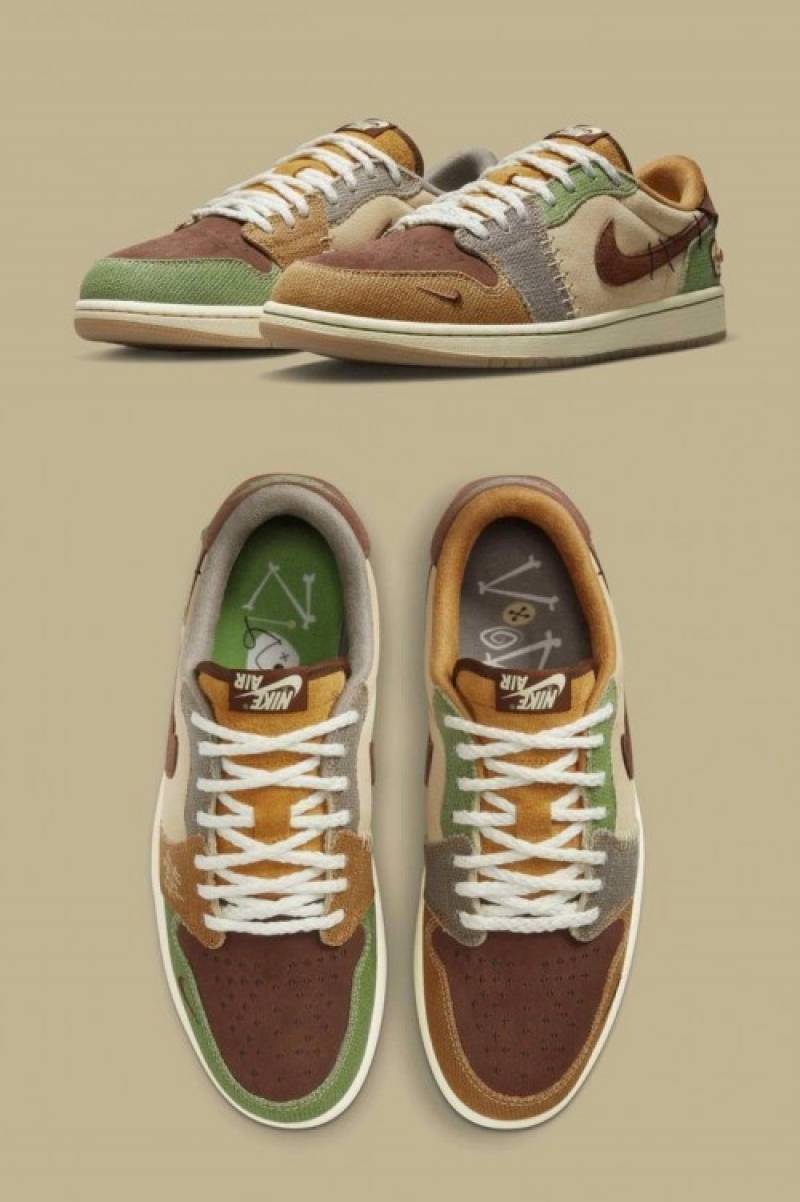 Zion Williomson x Air Jordan 1 Low Voodoo 1314 Secondary image
