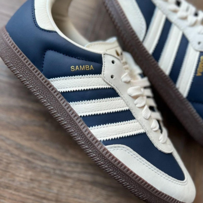 Adidass Samba Indigo Crew White Nav