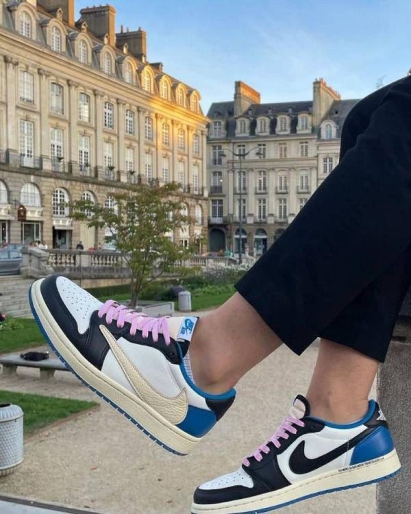 Air Jordan Retro 1 Low x Travis Scott Fragment Semi UA