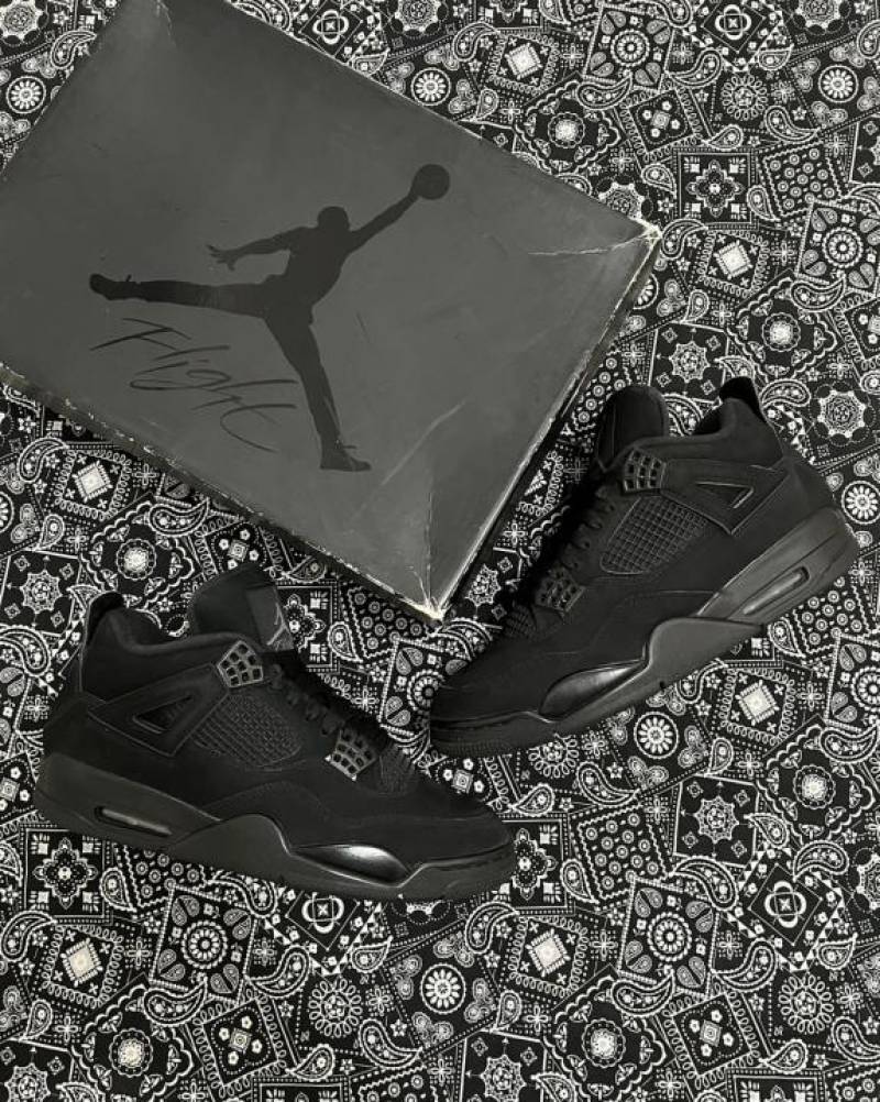 AIR JORDAN RETRO 4 BLACK CAT SEMI UA QUALITY