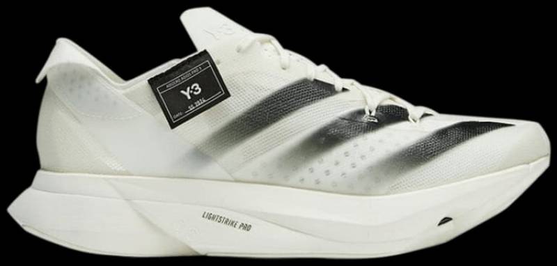 Y3 ---adidaas adizero adios pro 3 white Secondary image