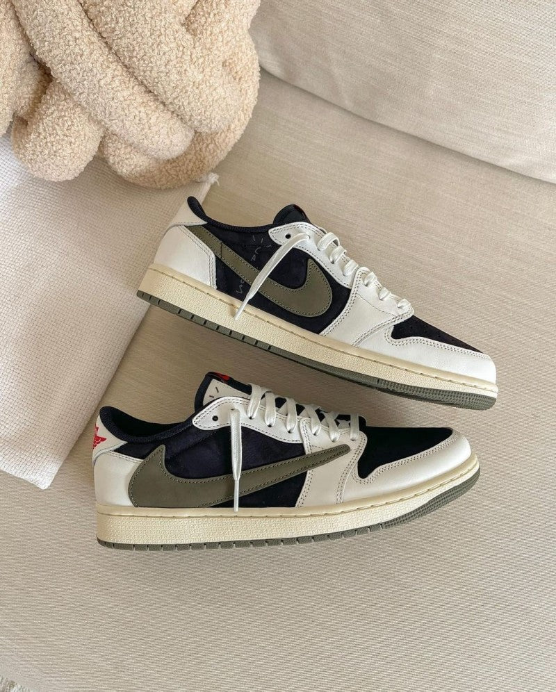 Travis Scott x Air Jordan 1 Low OG Olive FIX