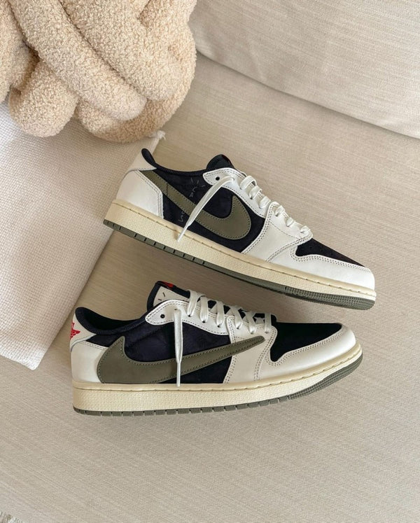 Travis Scott x Air Jordan 1 Low OG Olive FIX