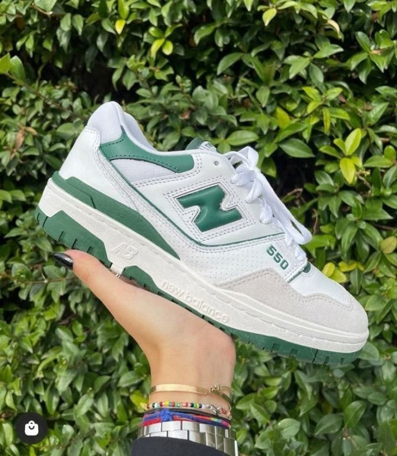 NEW BALANCE 550 WHITE GREEN FIX