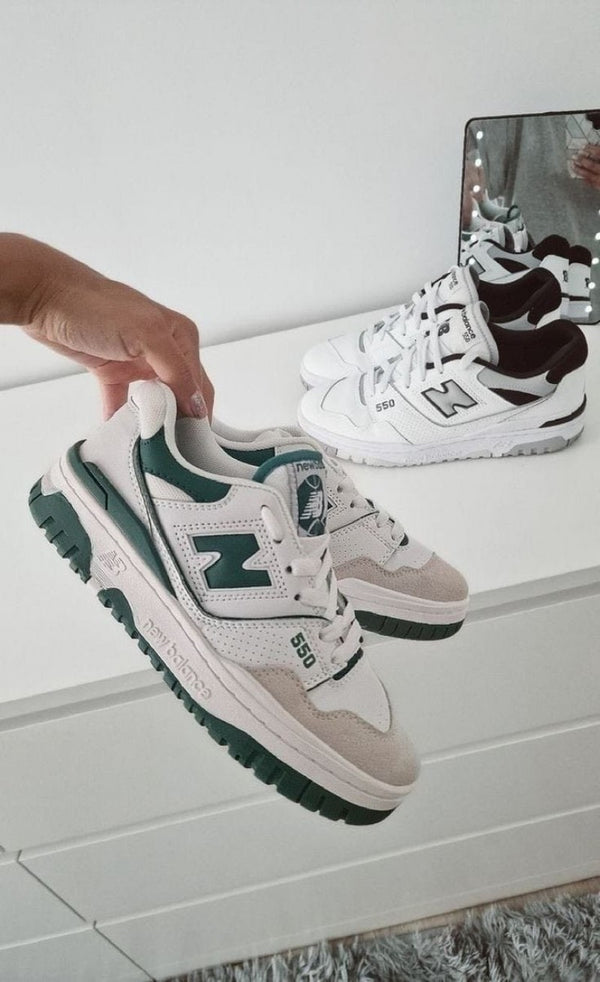 NEW BALANCE 550 WHITE GREEN FIX