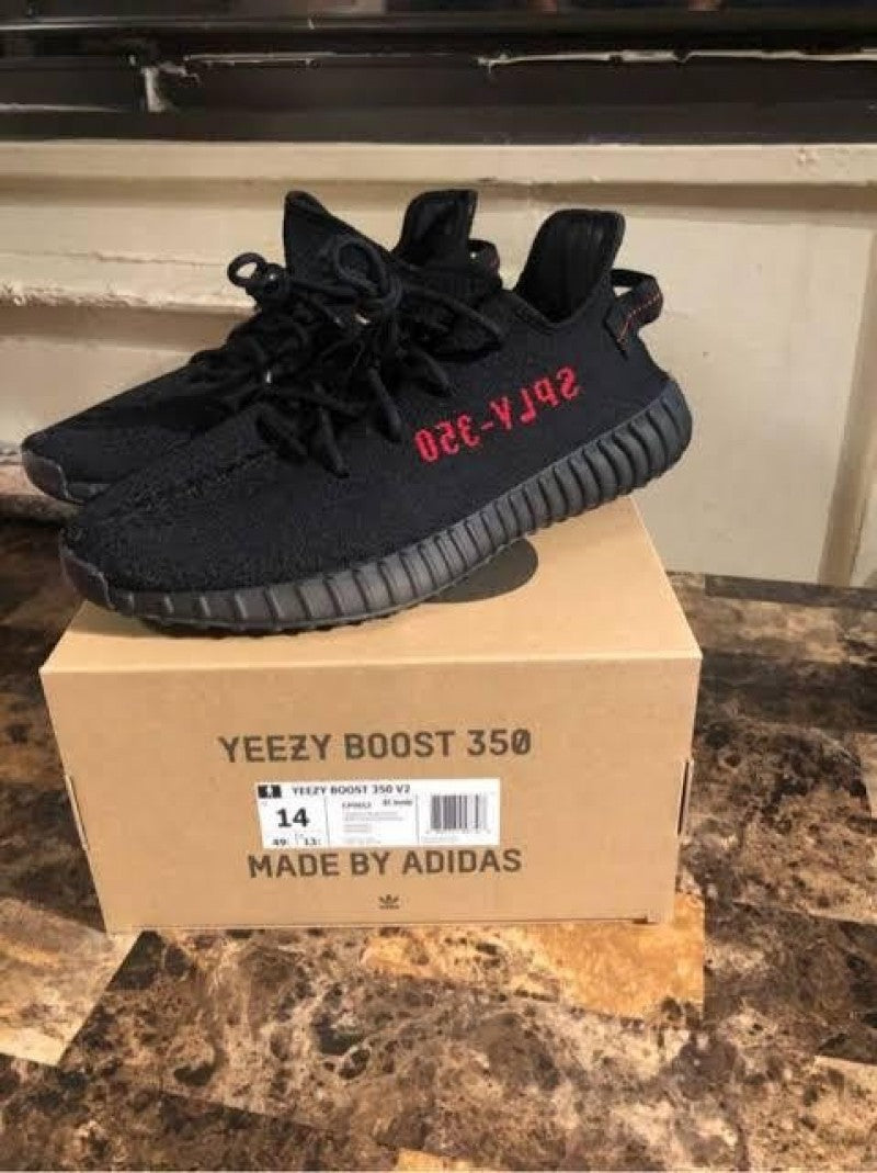 ADIDDAS YEEZY 350 BRED SEMI UA SURPLUS WITH FULL KIT