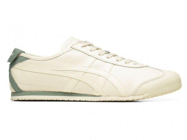 ONITSUKA TIGER MEXICO 66 CREAM GREEN 1ST LETHER QUALITY