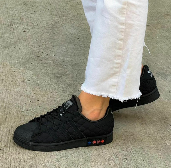 ADIDAS SUPER STAR TRIPLE BLACK 2022