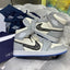 AIR JORDAN RETRO 1 HIGH DDIOR SEMI UA WITH 2 KEYCHIANS
