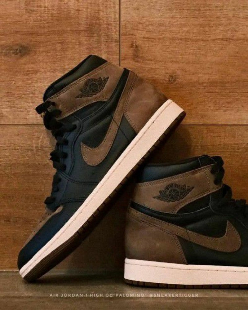 AIR JORDAN 1 PALOMINO SUEDE QUALITY WITH OG BOX SEMI UA