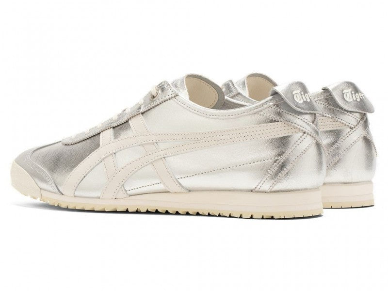 ONITSUKA TIGER MEXICO 66 SILVER WHITE 1ST LETHER QUALITY
