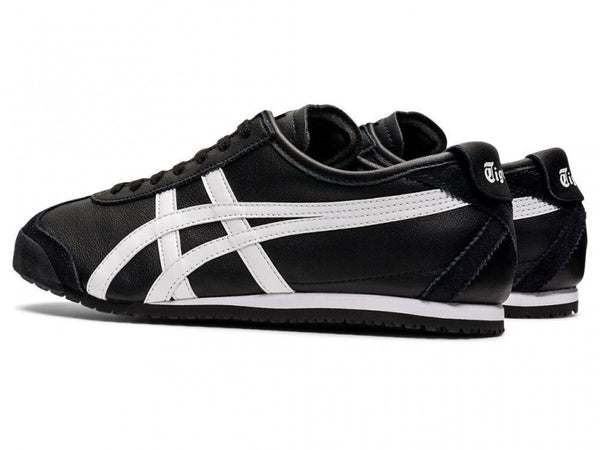 ONITSUKA tiger mexico 66 black white 1st lether quality with patou keychain & 3 extra laces