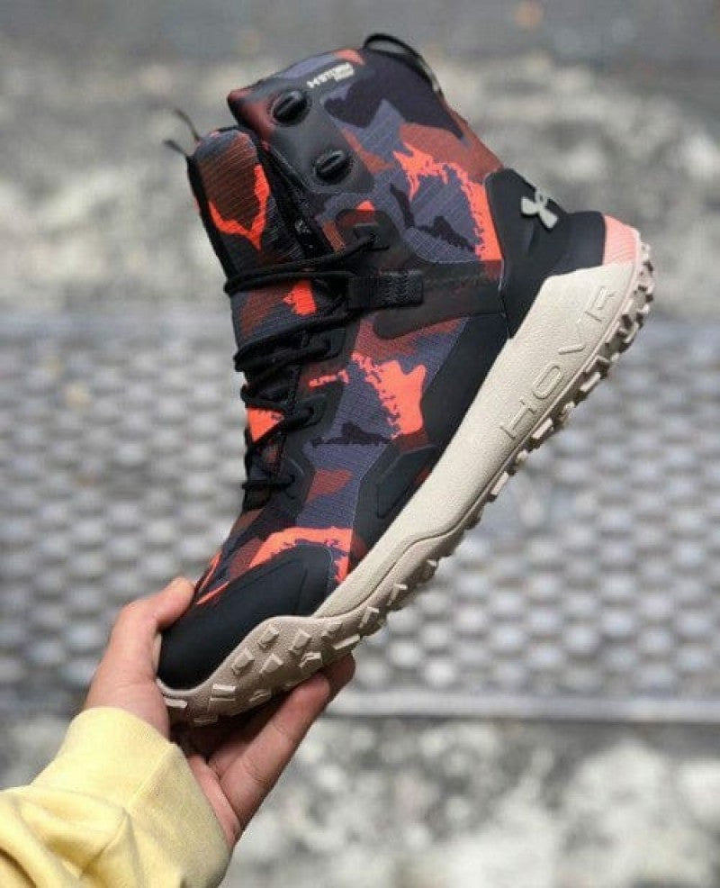 UNDER ARMOUR HOVR DAWN BOOTS ORANGE CAMO
