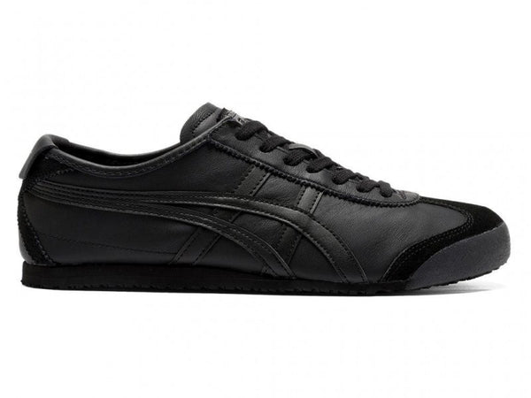 ONITSUKA TIGER MEXICO 66 ALL BLACK 1ST LETHER QULAITY