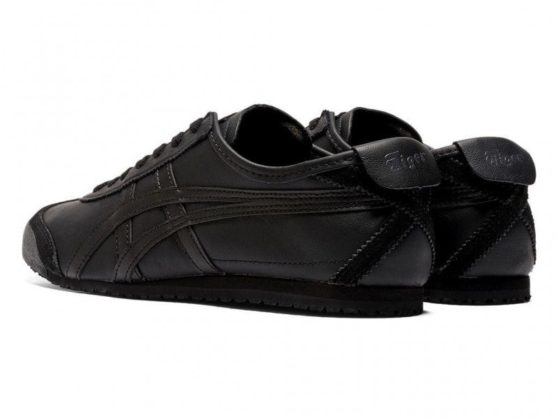 ONITSUKA TIGER MEXICO 66 ALL BLACK 1ST LETHER QULAITY