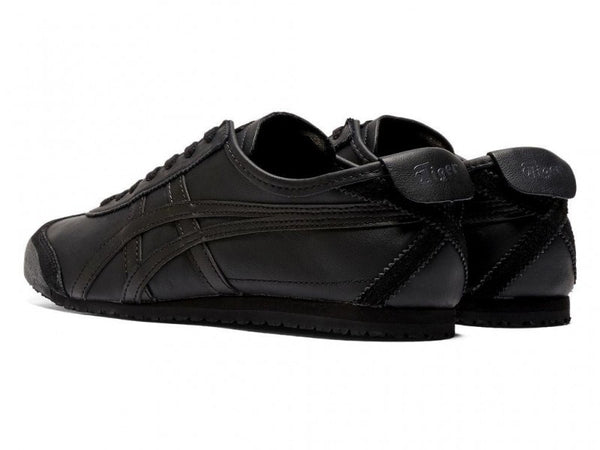 ONITSUKA TIGER MEXICO 66 ALL BLACK 1ST LETHER QULAITY