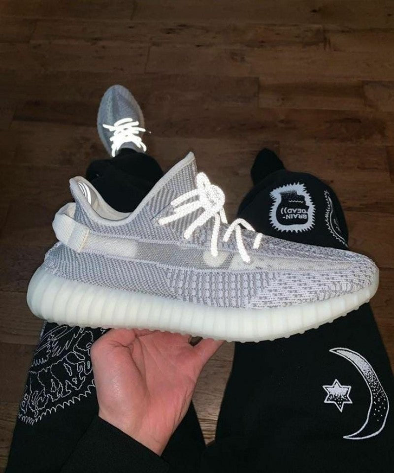 ADIDAS YEEZY 350 BOOST STATIC FULL REFLECTIVE UA WITH FULL PACKAGING