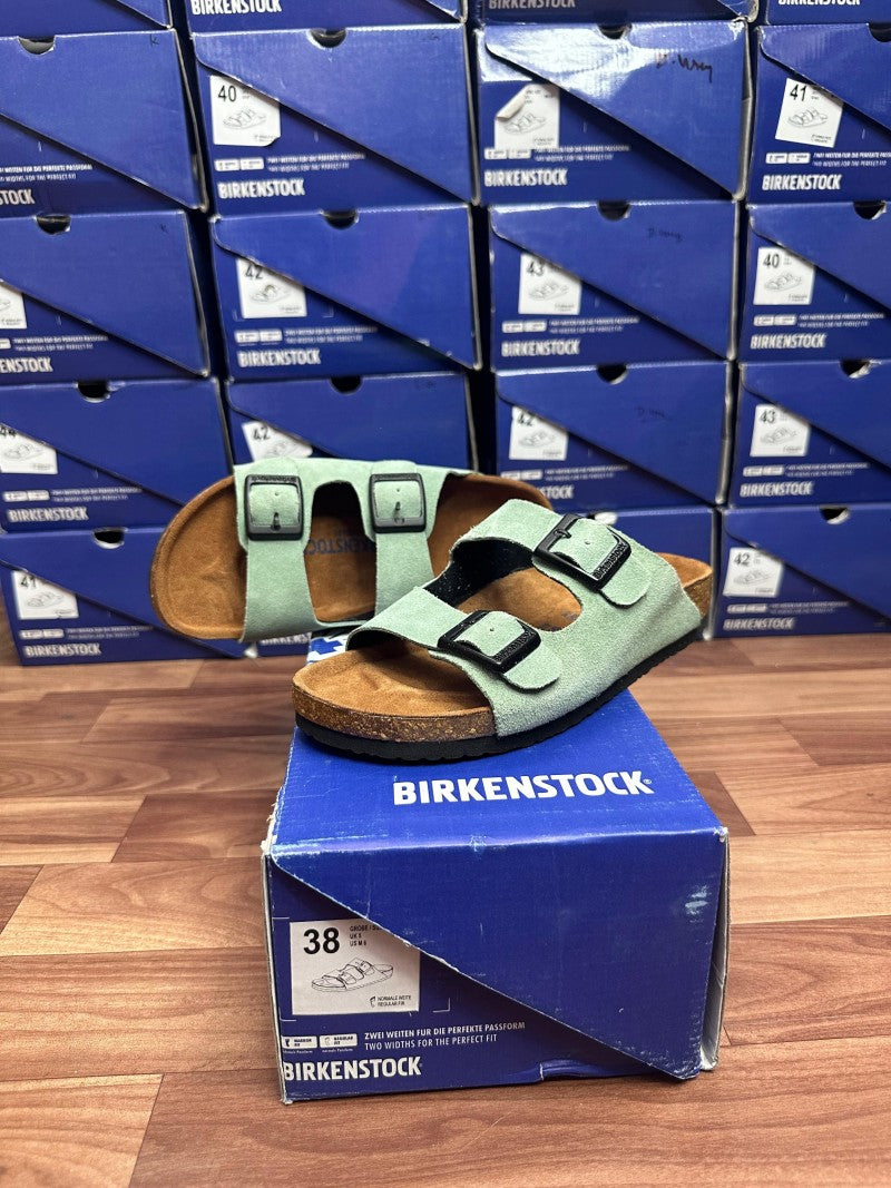 BIRKINSTOCK BIRKO FLOR TURQUOISE WOMENS