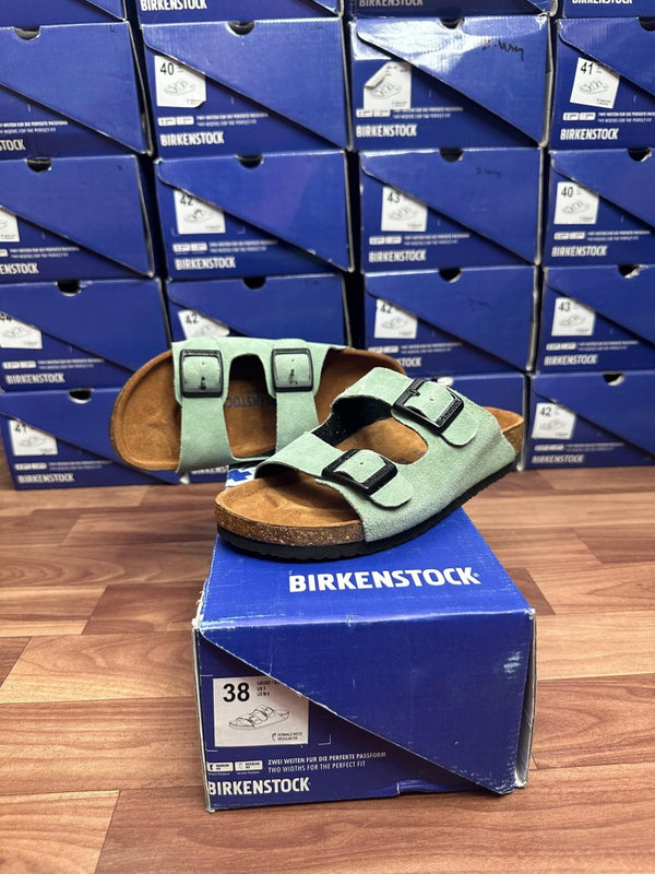 BIRKINSTOCK BIRKO FLOR TURQUOISE WOMENS