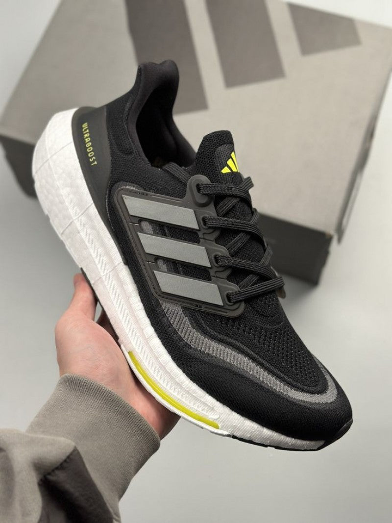 Adidass Ultraboost 23 Light Black Neon