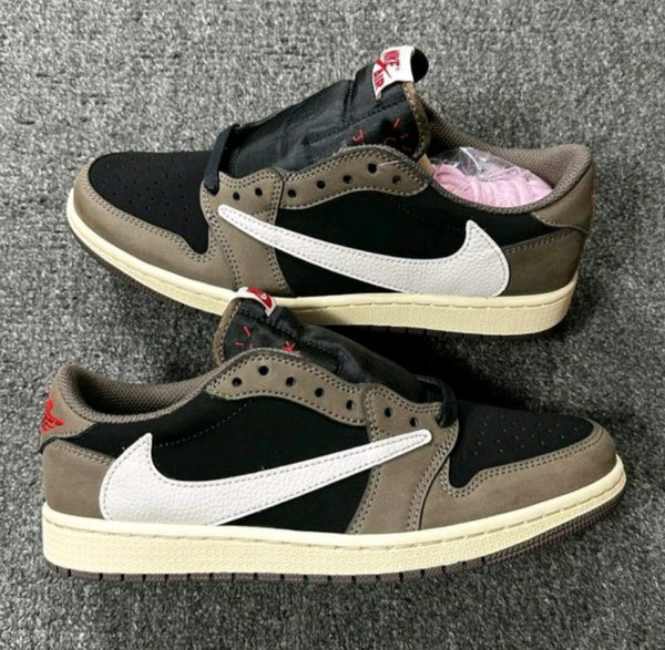 JORDAN 1 LOW TRAVI SCOTT BROWN