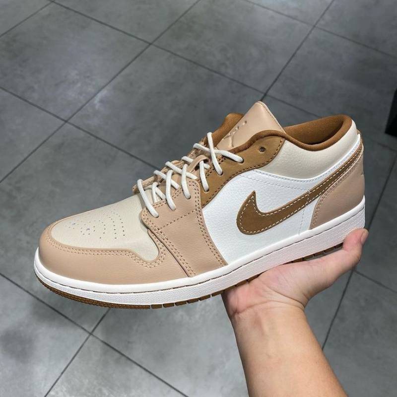 Nik e Jordan 1 Low SE Hemp Light British Tan 