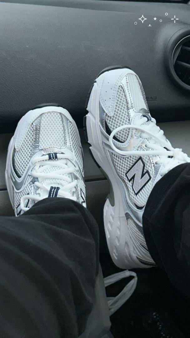 NB 530 White Natural Indigo