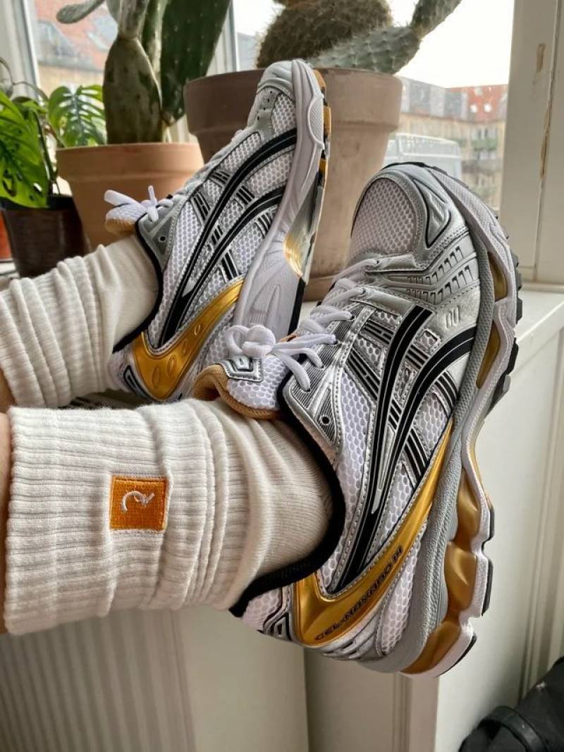 Asic s Gel Kayano 14 White Pure Gold