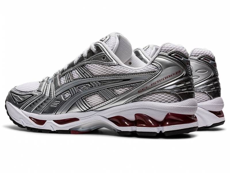 Asic s Gel kayano 14 White  Pure Silver 