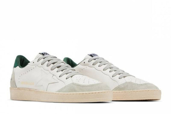 GOLDEN GOOSE BALL STAR WHITE ICE GREEN