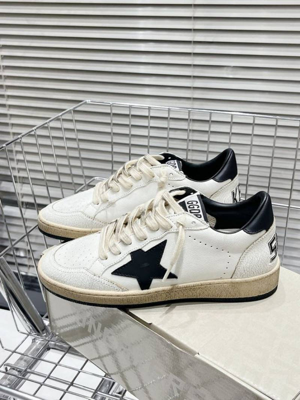 Golden Goose Ball Star White Black