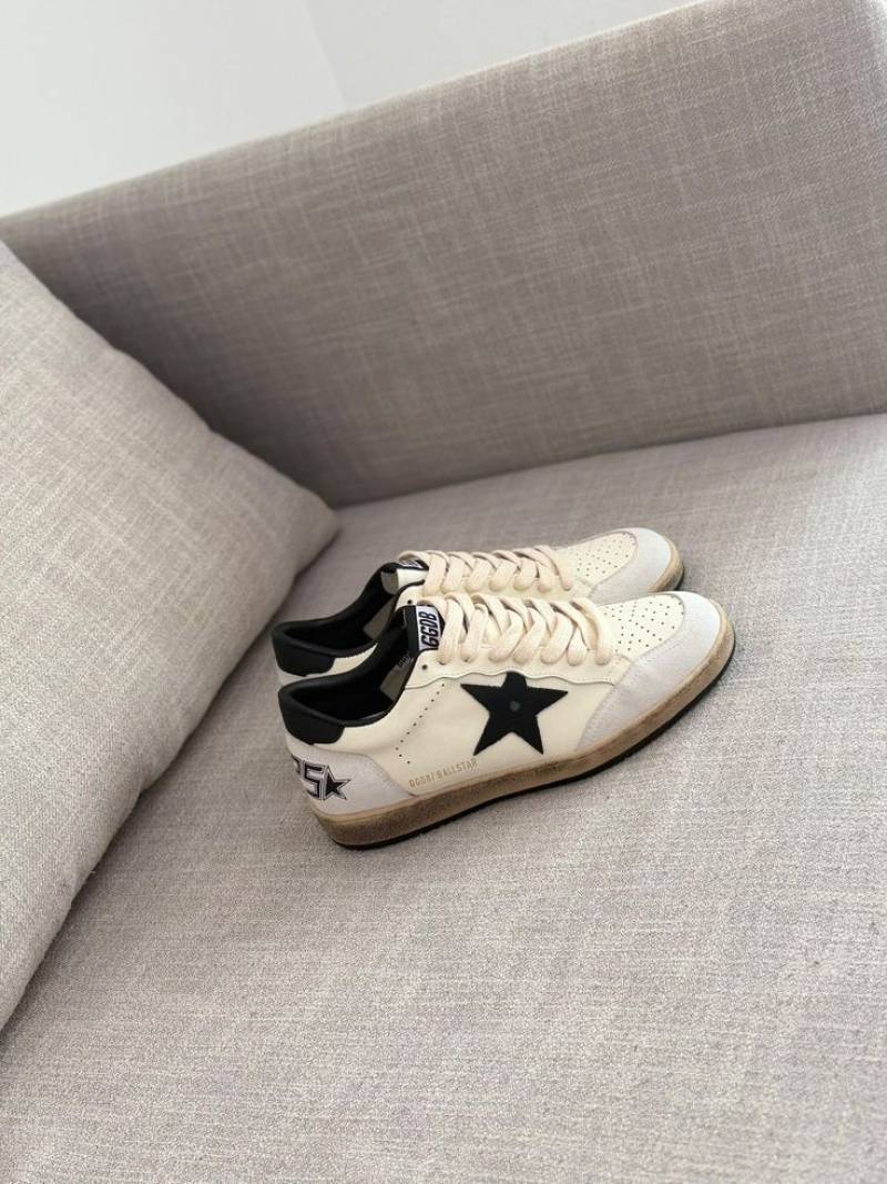 Golden Goose Ball Star White Black