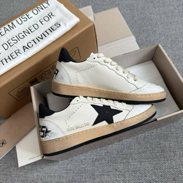 Golden Goose Ball Star White Black