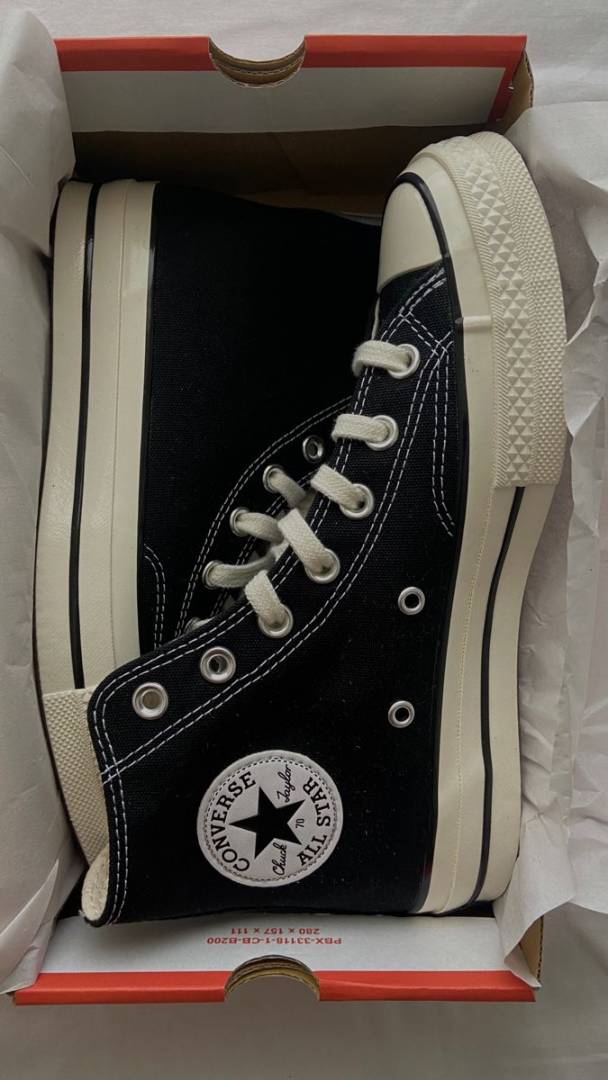 Convers e Chuck 70 Vintage Canvas High Black