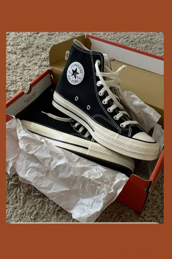 Convers e Chuck 70 Vintage Canvas High Black