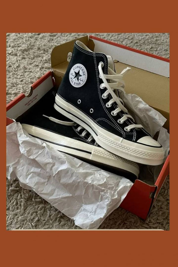 Convers e Chuck 70 Vintage Canvas High Black