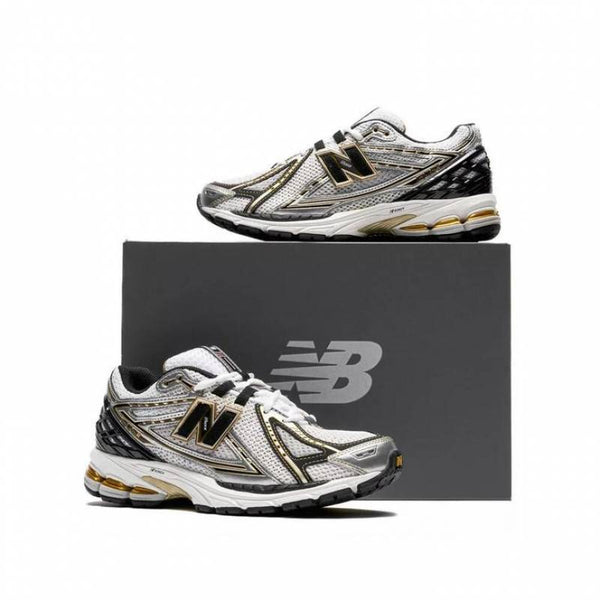 NB 1906R Metallic Silver Metallic Gold