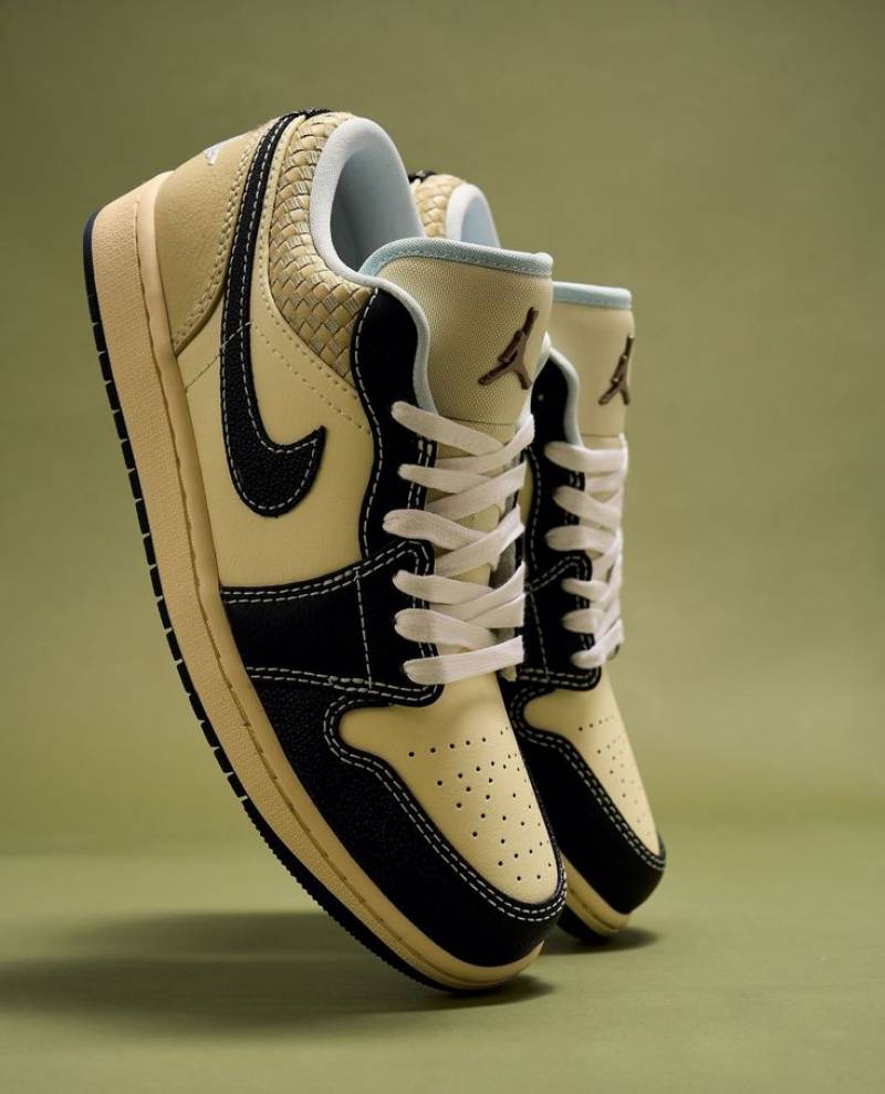 Air Jordan 1 Low SE Coconut Milk Black