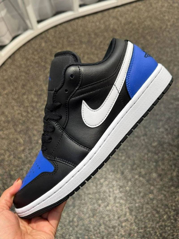 Air Jordan 1 Low Black Royal Toe