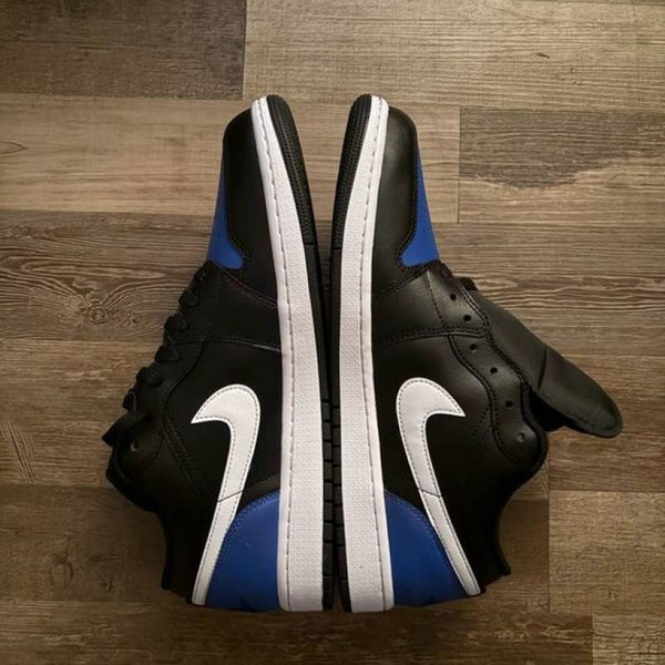Air Jordan 1 Low Black Royal Toe