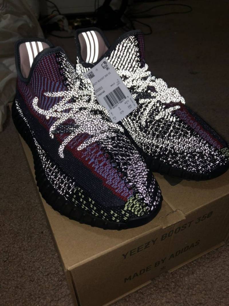 Yeezy Boost 350 V2 Yecheil Reflective With All Accessories and Top Quality