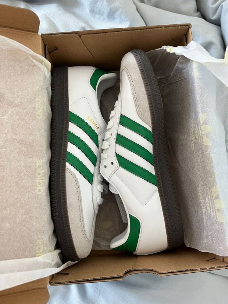 Adid_as Samba OG White Green