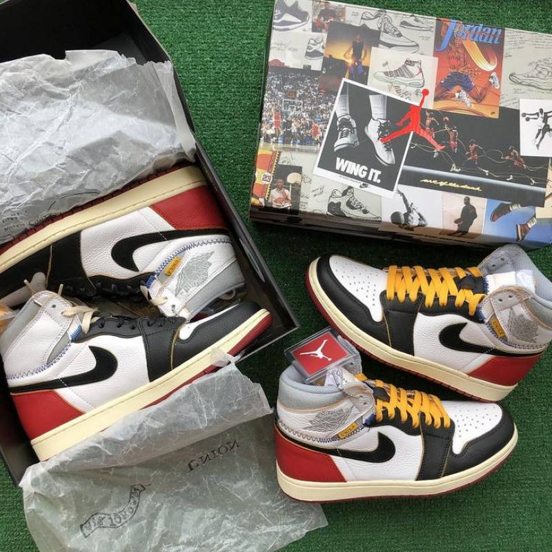 Union LA x Air Jordan 1 Retro High NRG Black Toe