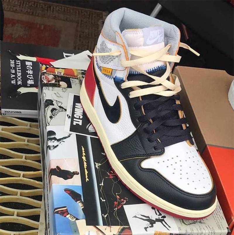 Union LA x Air Jordan 1 Retro High NRG Black Toe Secondary image
