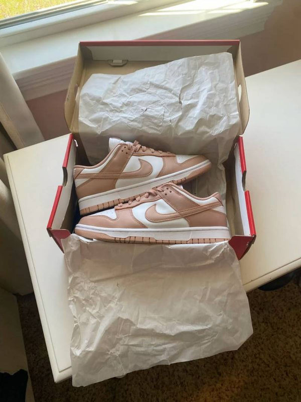 Nik e Dunk Low Rose Whisper