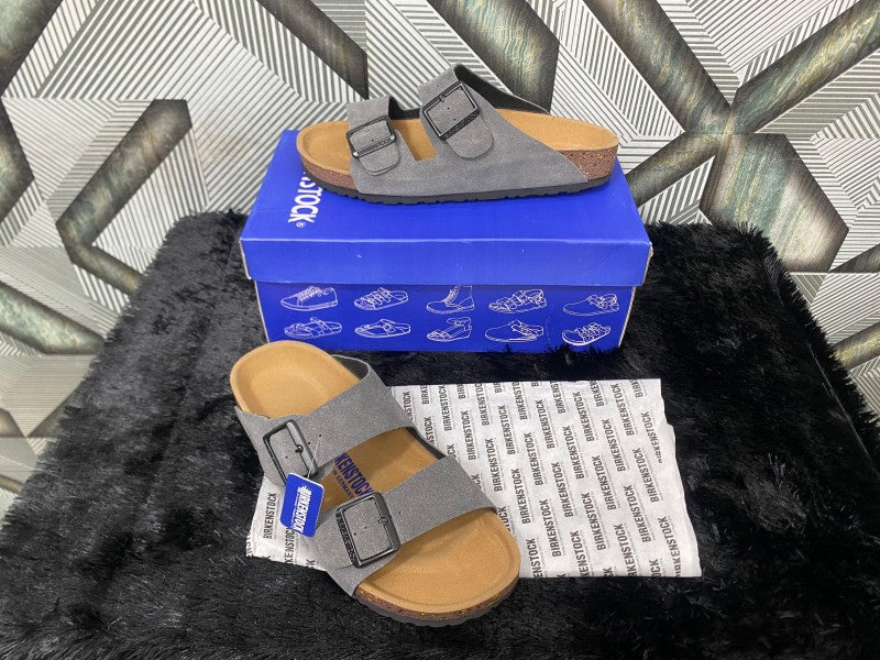 BIRKENSTOCK ARIZONA LIGHT GREY