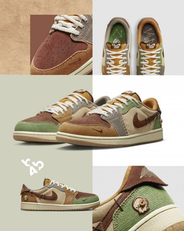 Zion Williamson x Air Jordan 1 Retro Low OG Voodoo