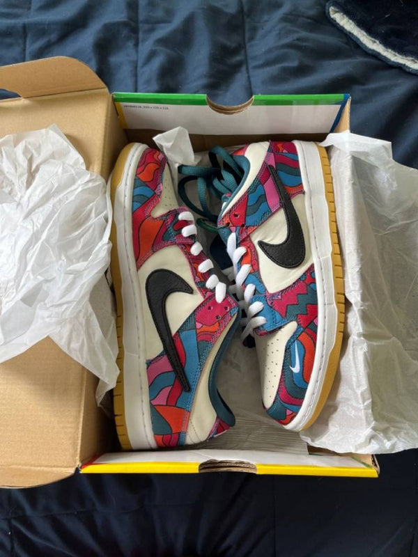 Nik e Parra x Dunk Low Pro SB Abstract Art