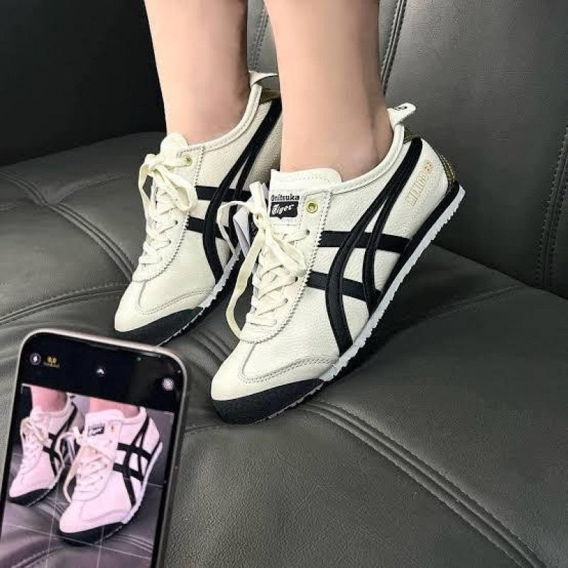 ONITSUKA TIGER MEXICO 66 CREAM BLACK GOLD