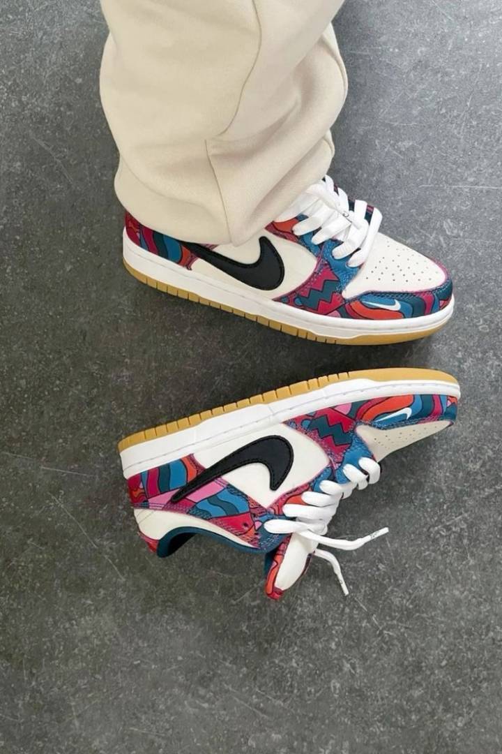 Nik e Parra x Dunk Low Pro SB Abstract Art